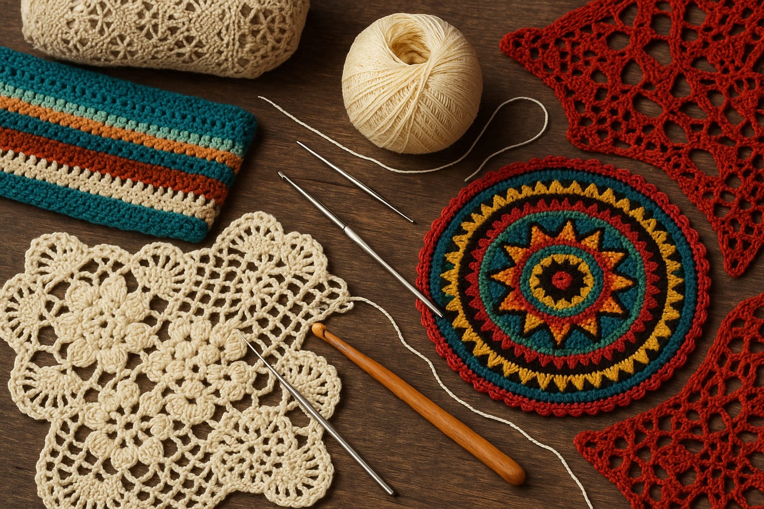 Threads of Time: A Global History of Crochet Traditions